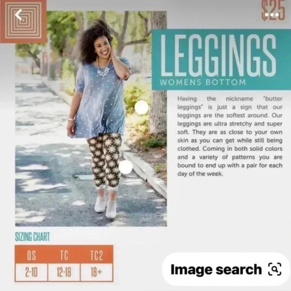 Lularoe TC pink & purple tropical floral and lattice leggings. NWOT.beautiful - Picture 6 of 6